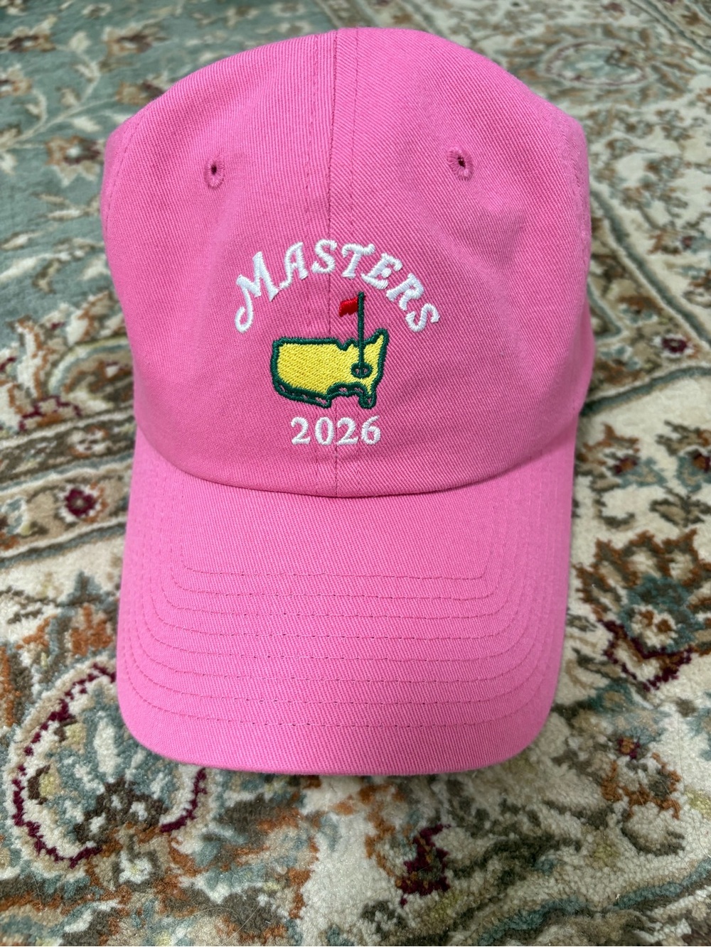 Masters 2026  Pink Baseball Cap NWT